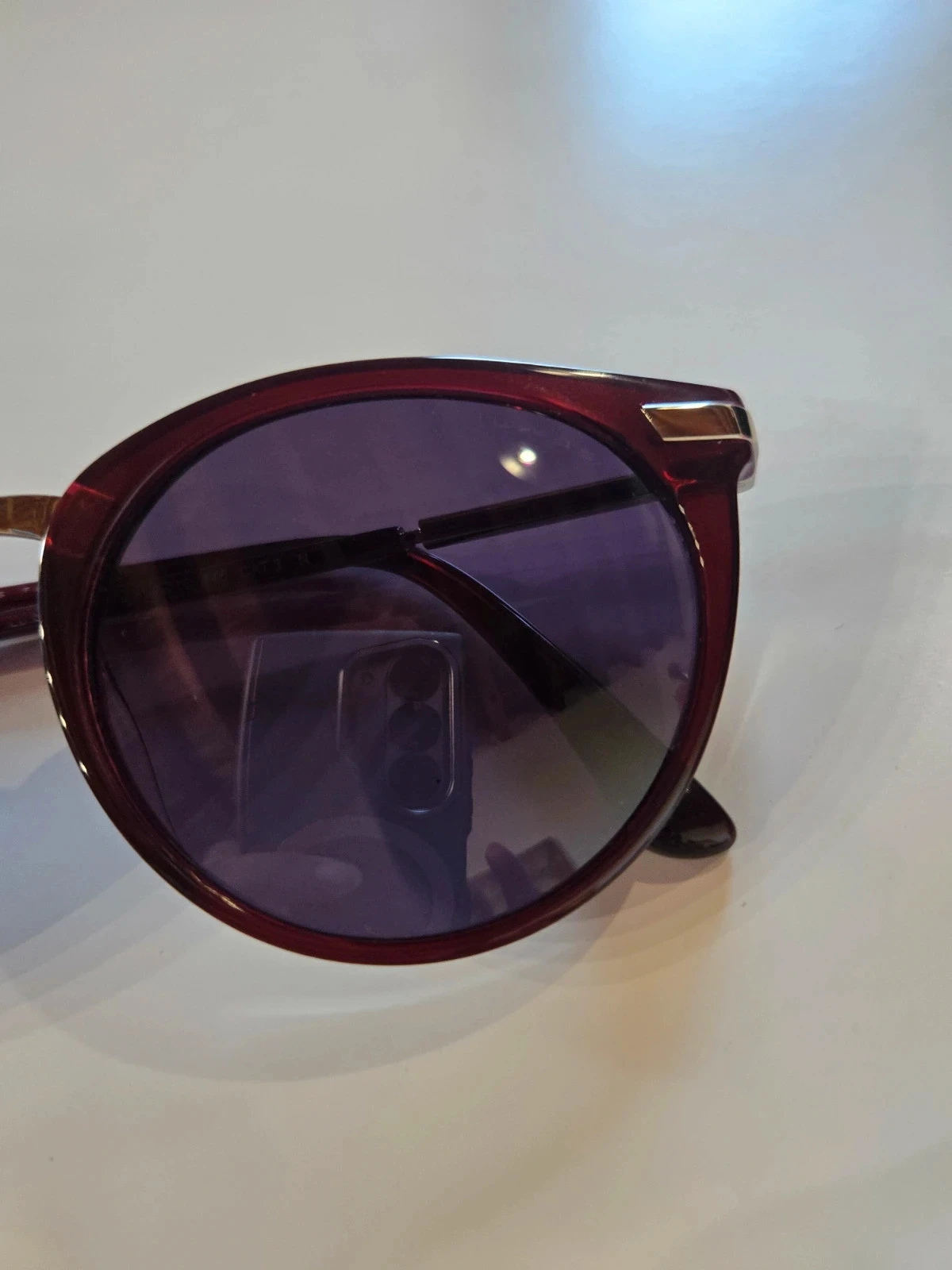 Gafas lukkas doradas y rojas estilo retro pin up vintage categoría 3 – photo 4